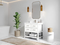 Parker 36 in. W x 22 in. D Single Sink Bathroom Vanity - photo 2