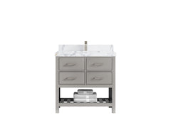 Parker 36 in. W x 22 in. D Single Sink Bathroom Vanity - photo 20