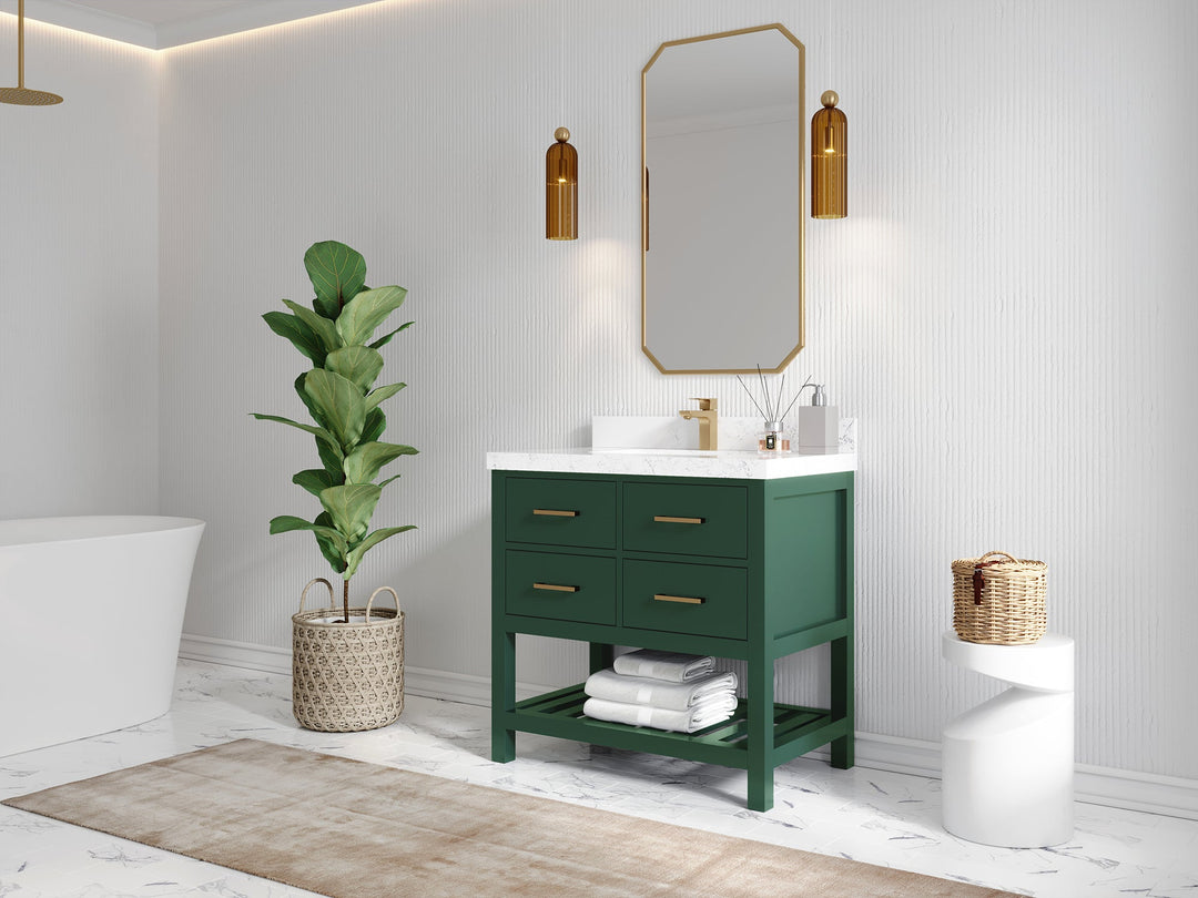 Parker 36 in. W x 22 in. D Single Sink Bathroom Vanity - Willow Bath and Vanity