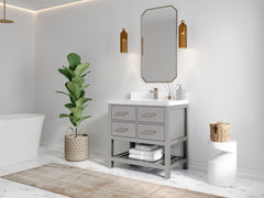 Parker 36 in. W x 22 in. D Single Sink Bathroom Vanity - photo 2