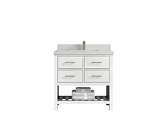 Parker 36 in. W x 22 in. D Single Sink Bathroom Vanity - photo 23