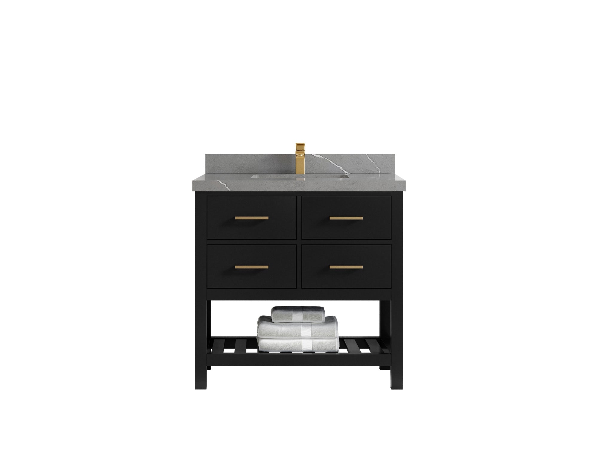 Parker 36 in. W x 22 in. D Single Sink Bathroom Vanity - Willow Bath and Vanity