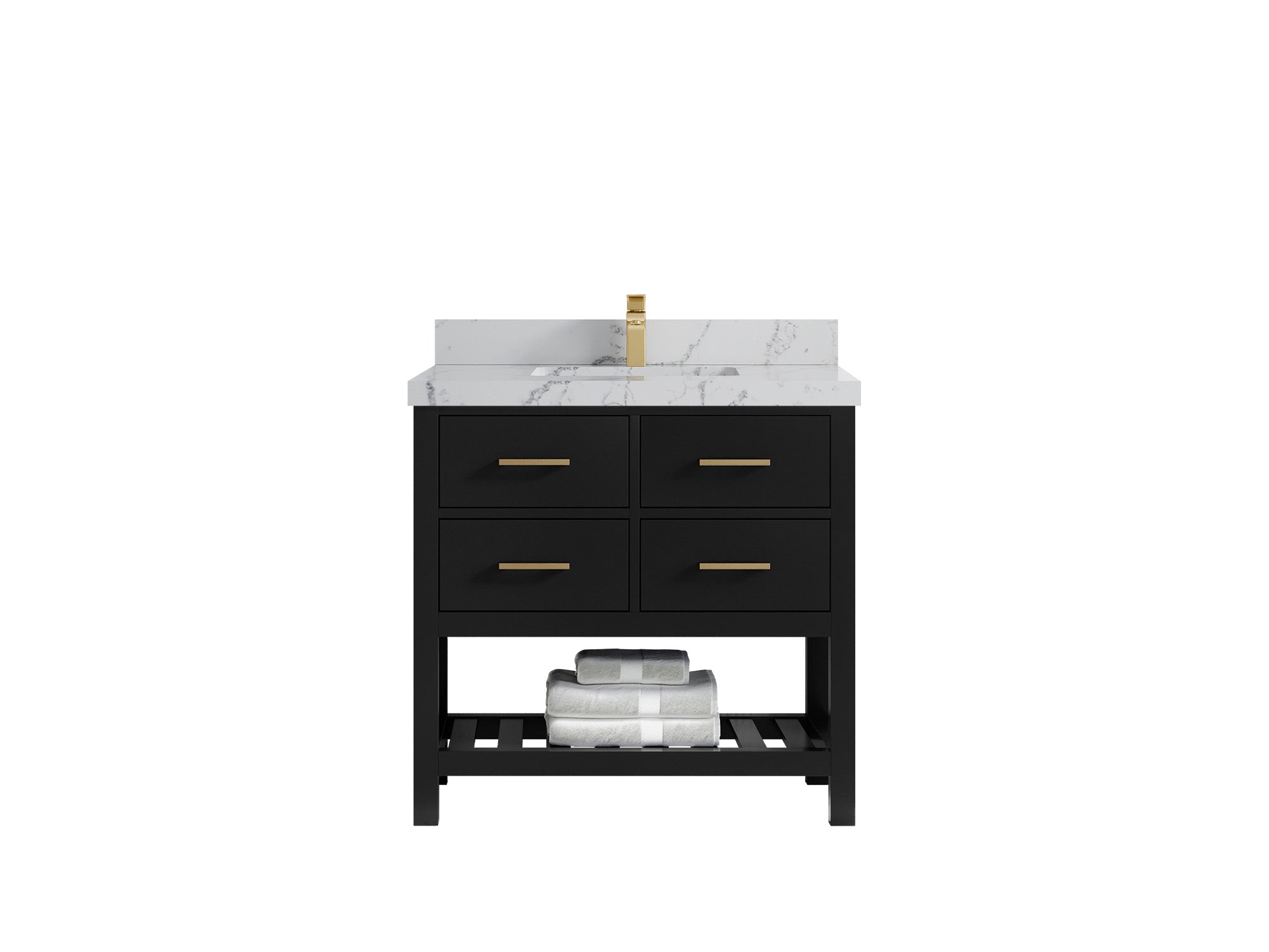 Parker 36 in. W x 22 in. D Single Sink Bathroom Vanity - Willow Bath and Vanity