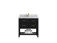 Parker 36 in. W x 22 in. D Single Sink Bathroom Vanity - photo 36