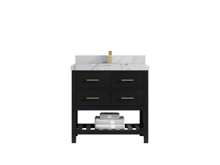Parker 36 in. W x 22 in. D Single Sink Bathroom Vanity - photo 36