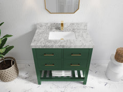 Parker 36 in. W x 22 in. D Single Sink Bathroom Vanity - photo 7