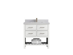 Parker 36 in. W x 22 in. D Single Sink Bathroom Vanity - photo 1