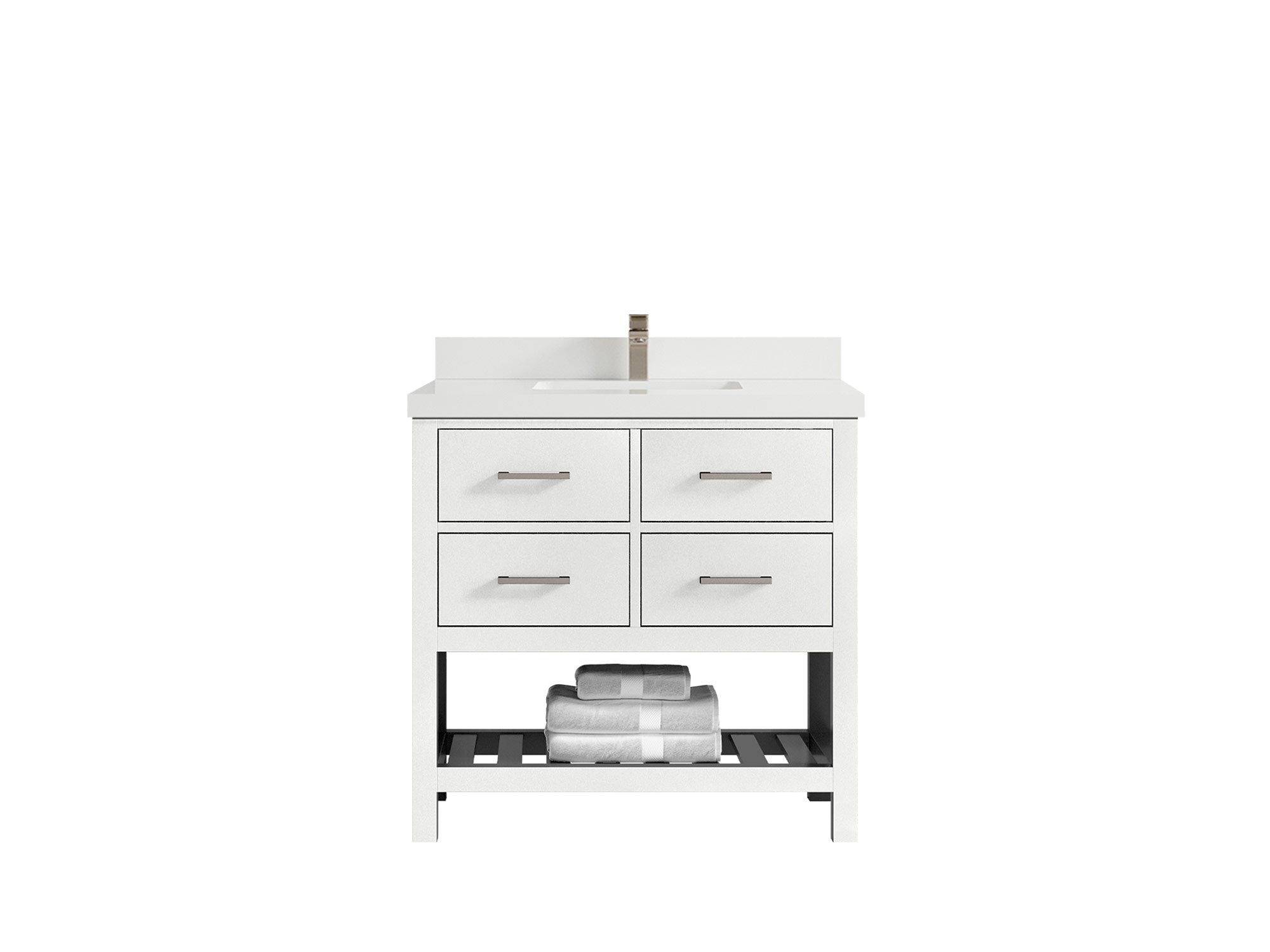 Parker 36 in. W x 22 in. D Single Sink Bathroom Vanity - Willow Bath and Vanity