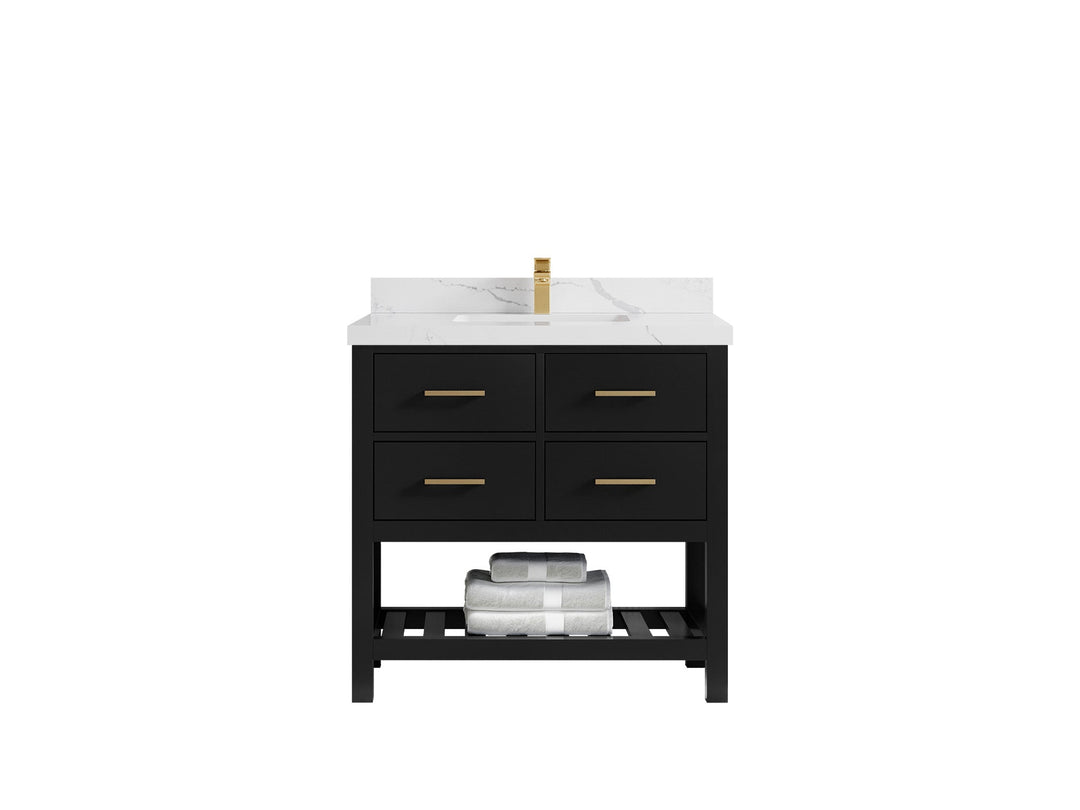 Parker 36 in. W x 22 in. D Single Sink Bathroom Vanity - Willow Bath and Vanity
