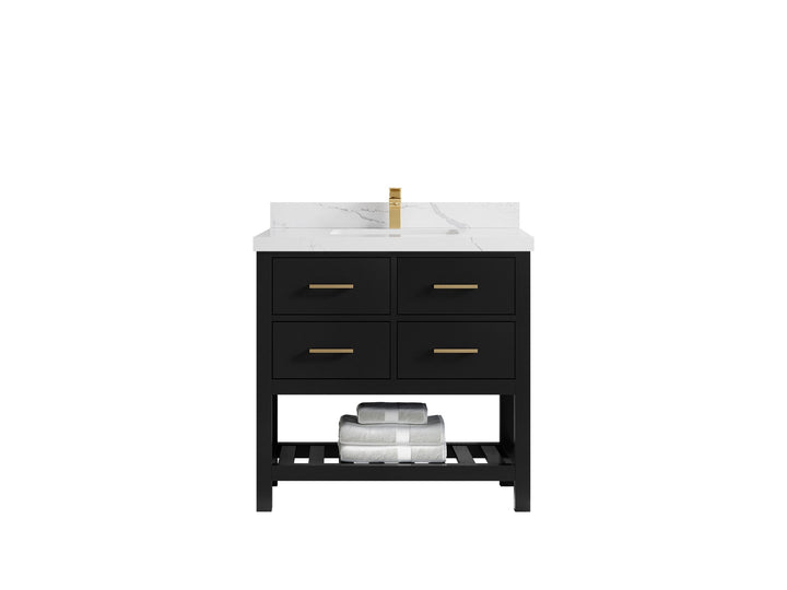 Parker 36 in. W x 22 in. D Single Sink Bathroom Vanity - photo 12