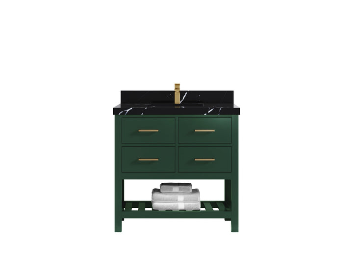 Parker 36 in. W x 22 in. D Single Sink Bathroom Vanity - photo 12