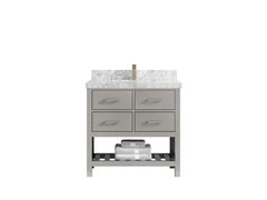 Parker 36 in. W x 22 in. D Single Sink Bathroom Vanity - photo 8