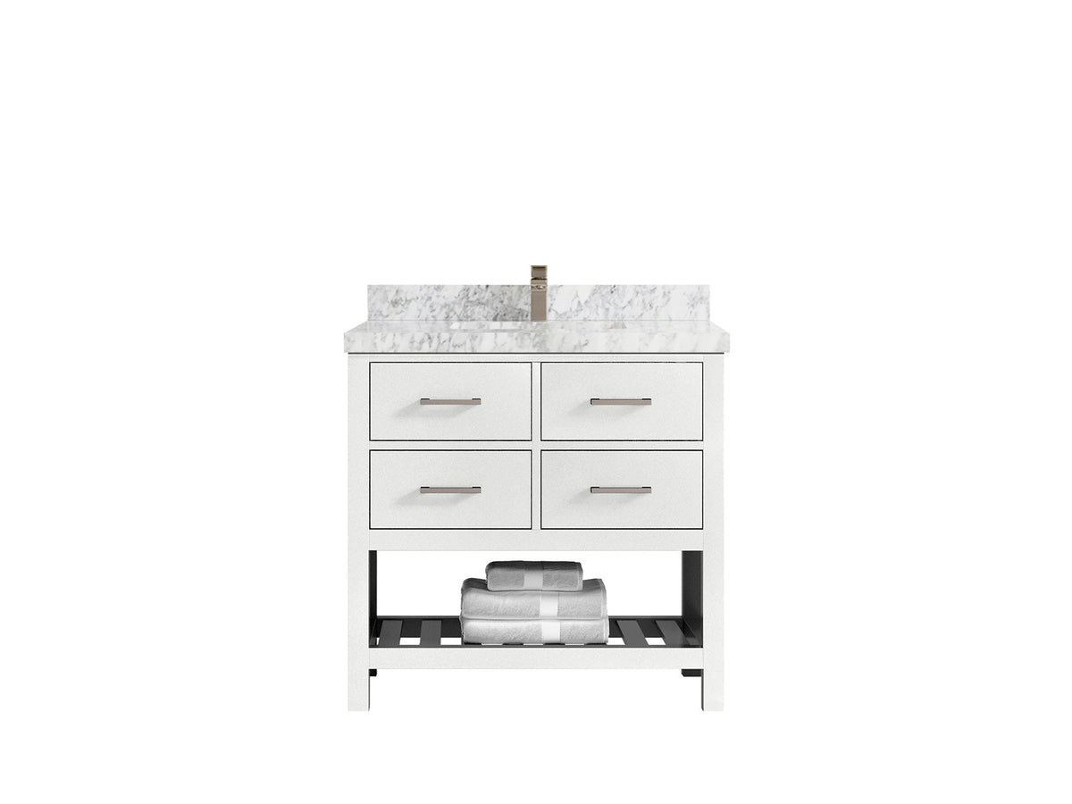 Parker 36 in. W x 22 in. D Single Sink Bathroom Vanity - Willow Bath and Vanity