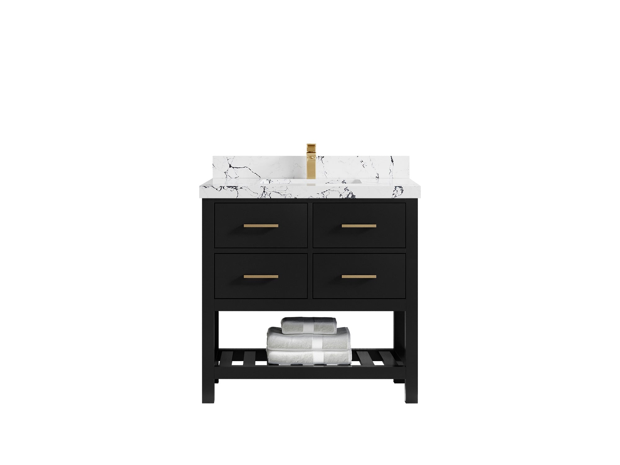 Parker 36 in. W x 22 in. D Single Sink Bathroom Vanity - Willow Bath and Vanity