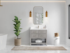 Parker 36 in. W x 22 in. D Single Sink Bathroom Vanity - photo 4