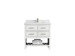 Parker 36 in. W x 22 in. D Single Sink Bathroom Vanity - photo 14