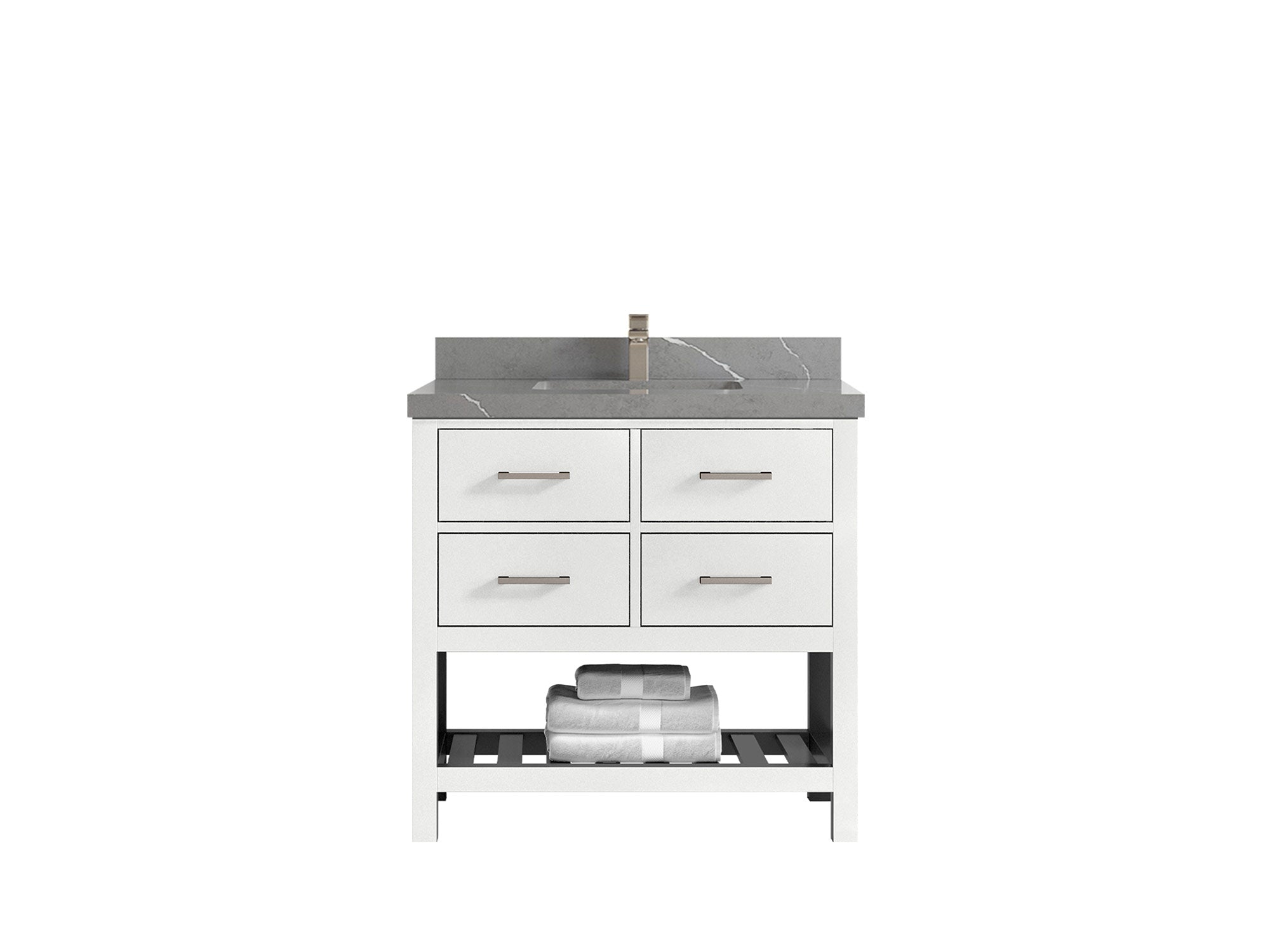 Parker 36 in. W x 22 in. D Single Sink Bathroom Vanity - Willow Bath and Vanity