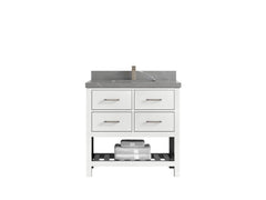 Parker 36 in. W x 22 in. D Single Sink Bathroom Vanity - photo 29
