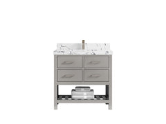 Parker 36 in. W x 22 in. D Single Sink Bathroom Vanity - photo 32
