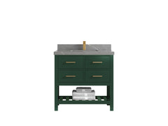 Parker 36 in. W x 22 in. D Single Sink Bathroom Vanity - photo 26