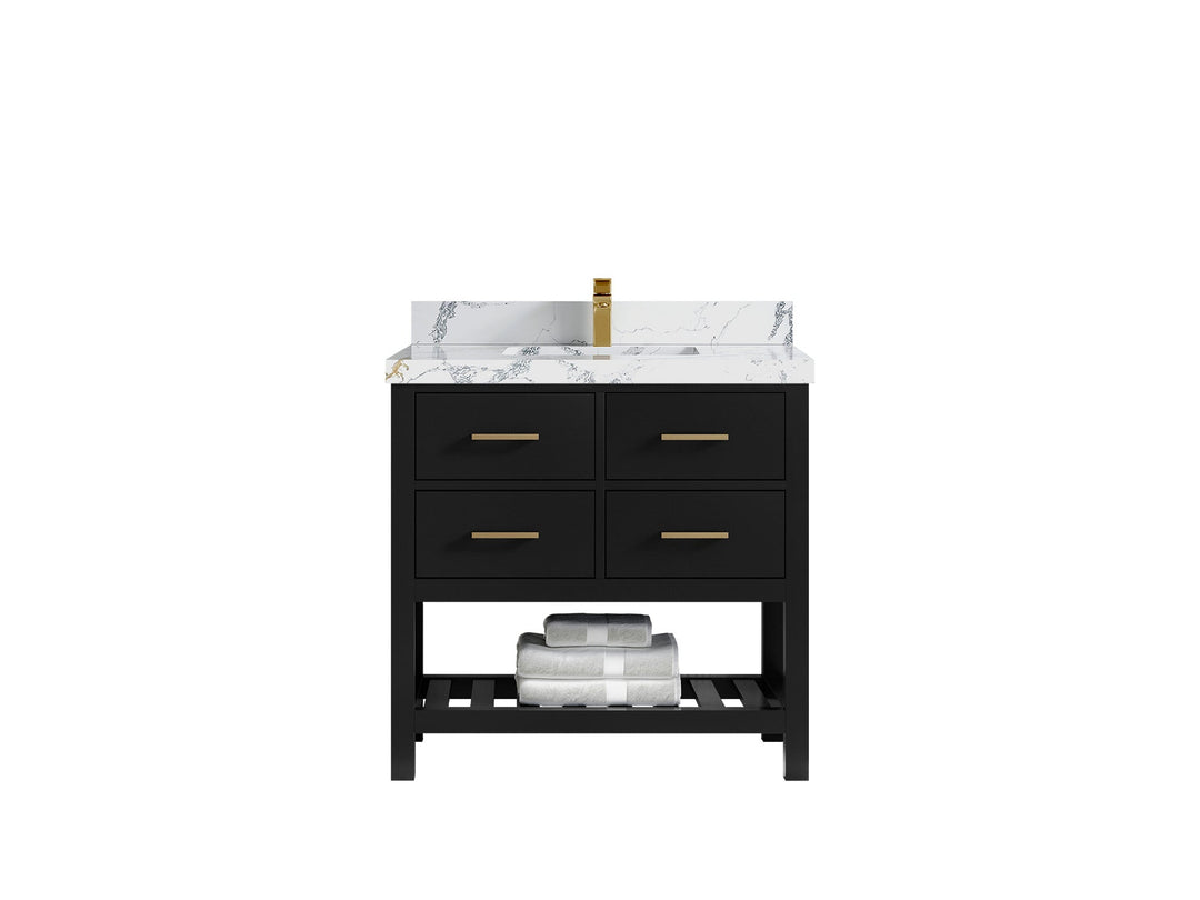 Parker 36 in. W x 22 in. D Single Sink Bathroom Vanity - Willow Bath and Vanity
