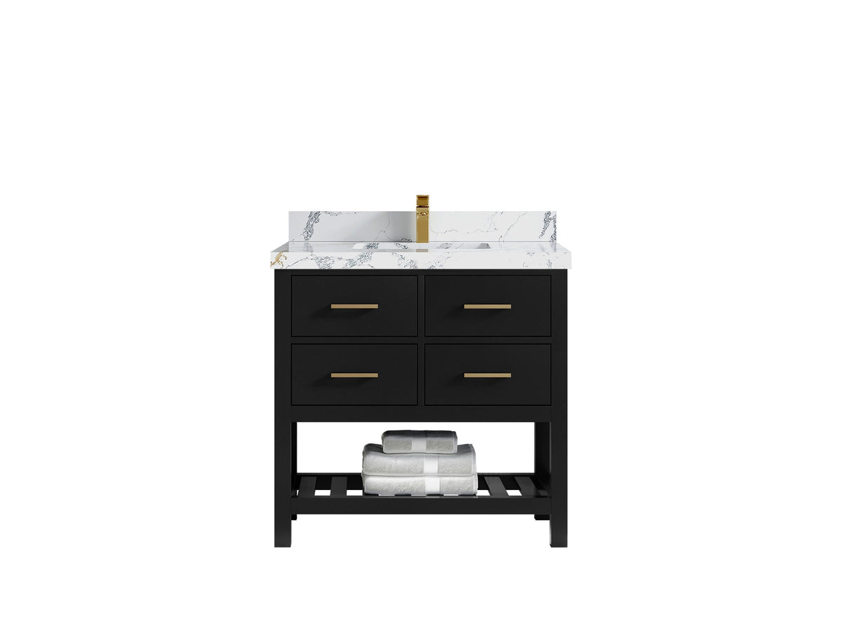 Parker 36 in. W x 22 in. D Single Sink Bathroom Vanity - Willow Bath and Vanity