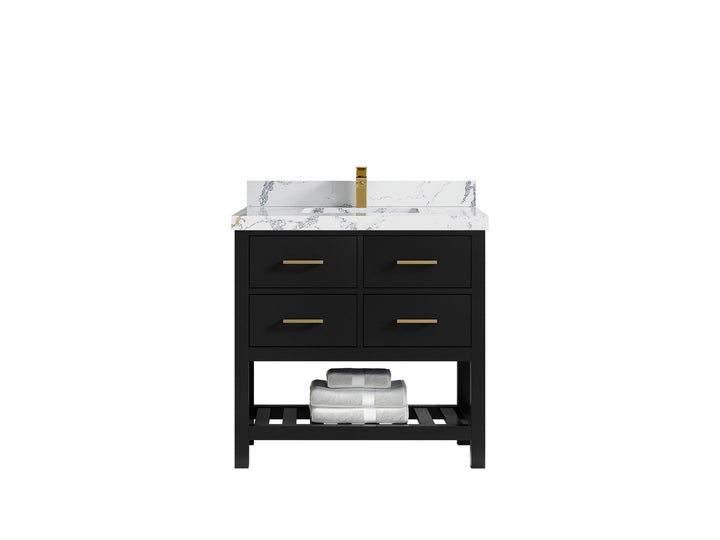 Parker 36 in. W x 22 in. D Single Sink Bathroom Vanity - photo 16