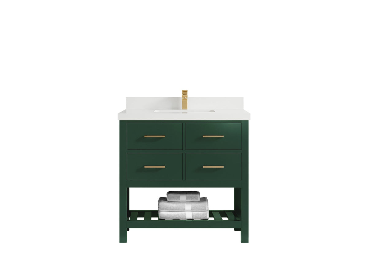 Parker 36 in. W x 22 in. D Single Sink Bathroom Vanity - Willow Bath and Vanity