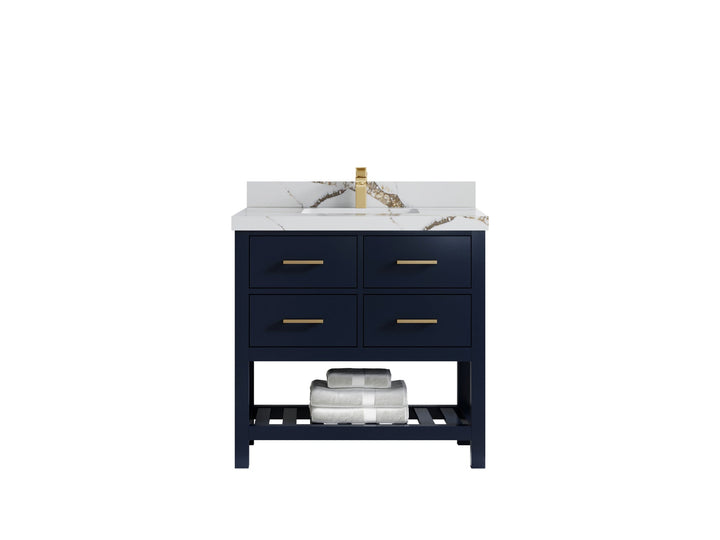 Parker 36 in. W x 22 in. D Single Sink Bathroom Vanity - photo 12