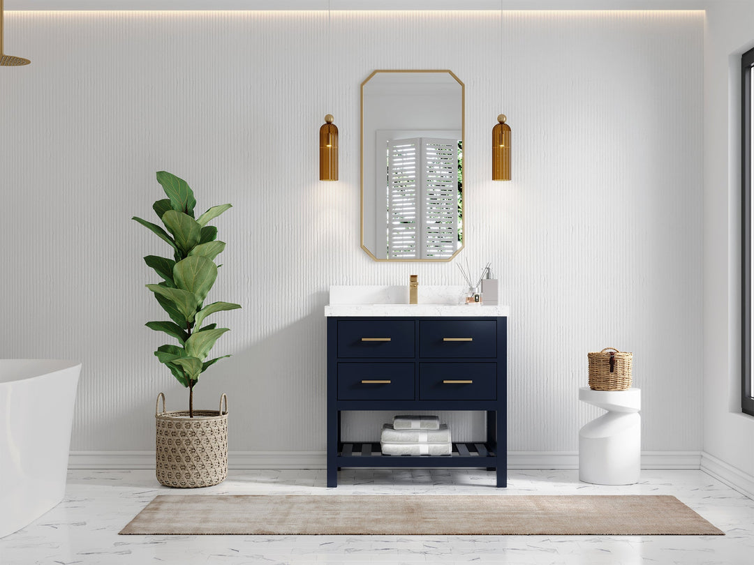 Parker 36 in. W x 22 in. D Single Sink Bathroom Vanity - Willow Bath and Vanity