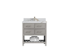 Parker 36 in. W x 22 in. D Single Sink Bathroom Vanity - photo 14