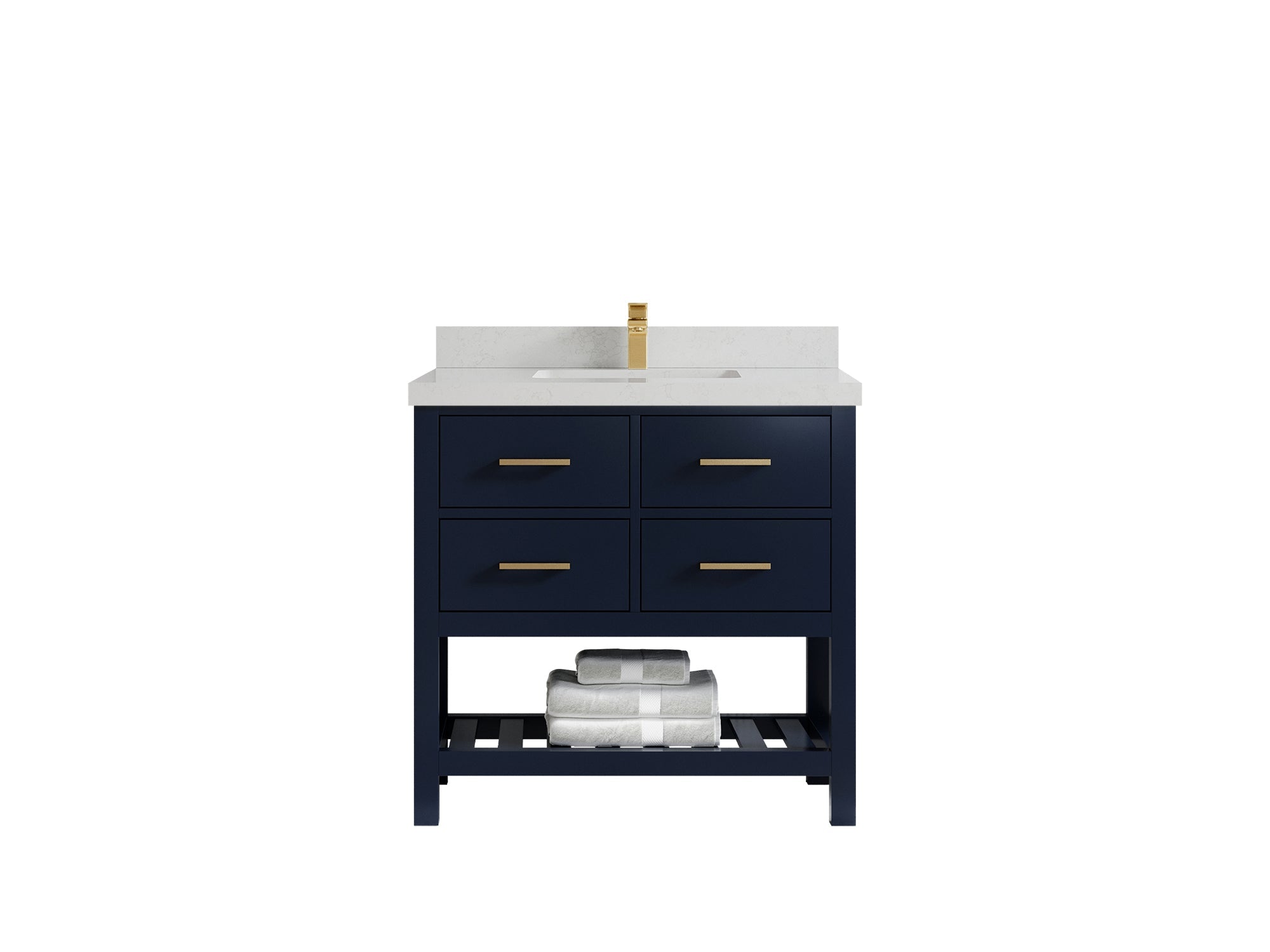 Parker 36 in. W x 22 in. D Single Sink Bathroom Vanity - Willow Bath and Vanity