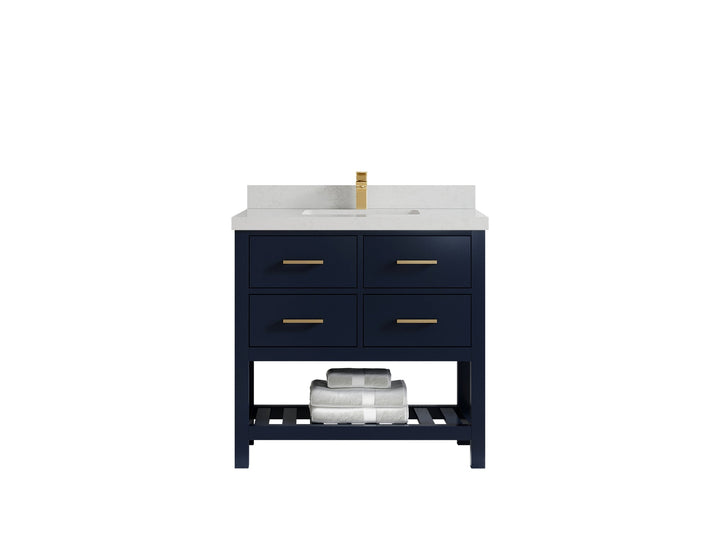Parker 36 in. W x 22 in. D Single Sink Bathroom Vanity - photo 23