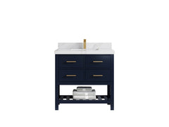 Parker 36 in. W x 22 in. D Single Sink Bathroom Vanity - photo 19