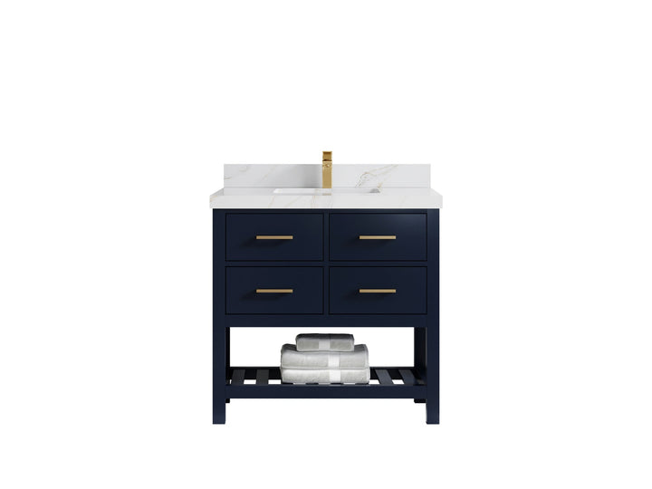 Parker 36 in. W x 22 in. D Single Sink Bathroom Vanity - photo 19