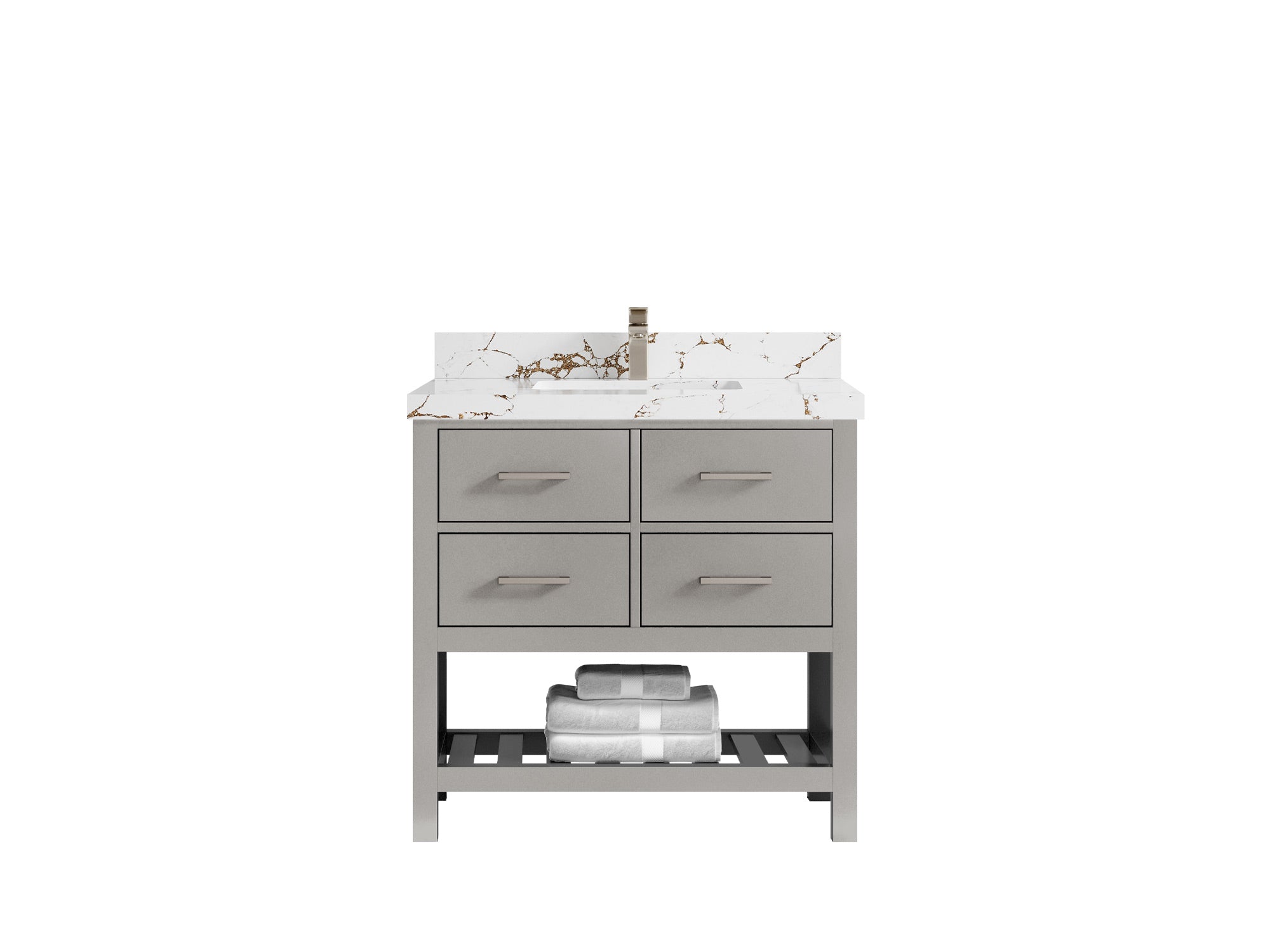 Parker 36 in. W x 22 in. D Single Sink Bathroom Vanity - Willow Bath and Vanity