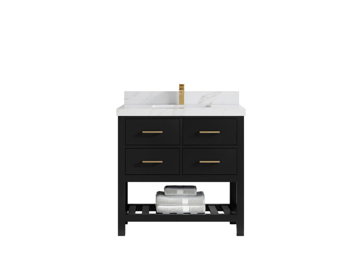 Parker 36 in. W x 22 in. D Single Sink Bathroom Vanity - photo 18