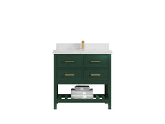 Parker 36 in. W x 22 in. D Single Sink Bathroom Vanity - photo 22