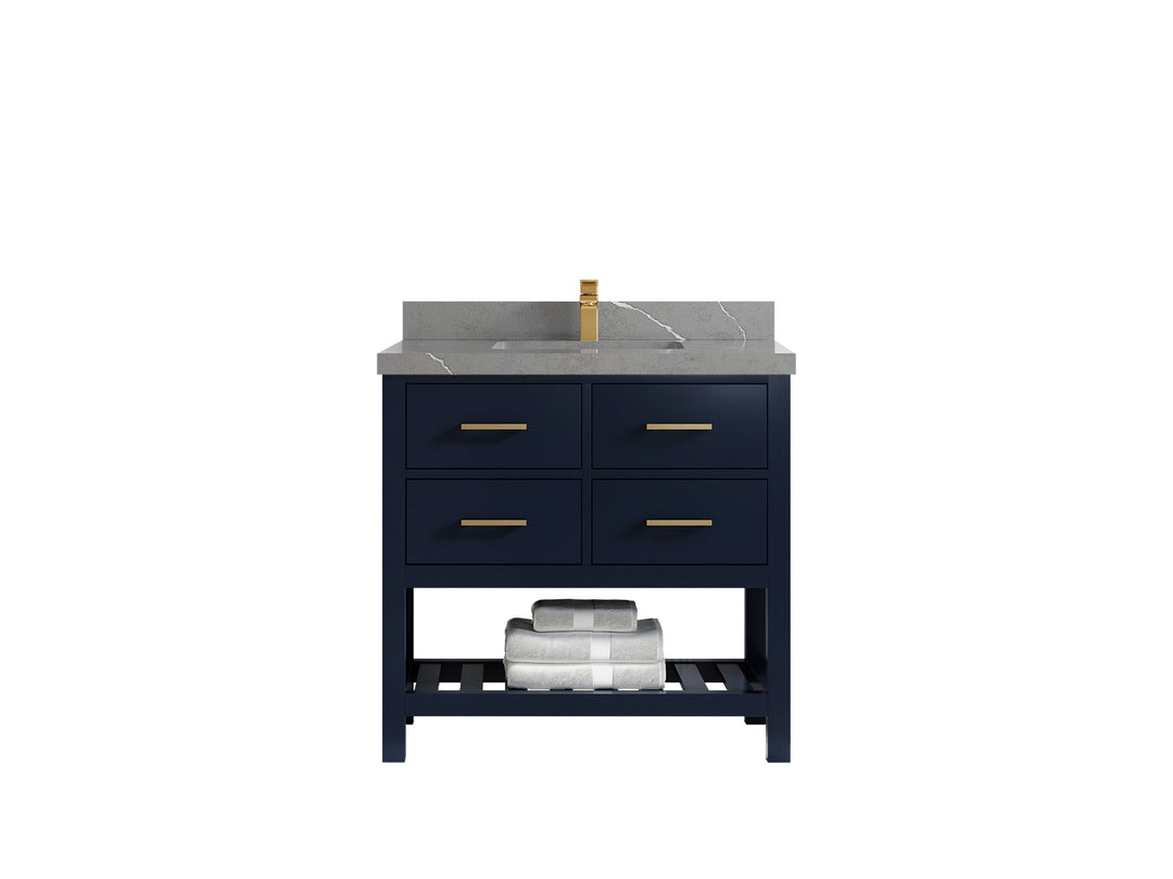 Parker 36 in. W x 22 in. D Single Sink Bathroom Vanity - Willow Bath and Vanity