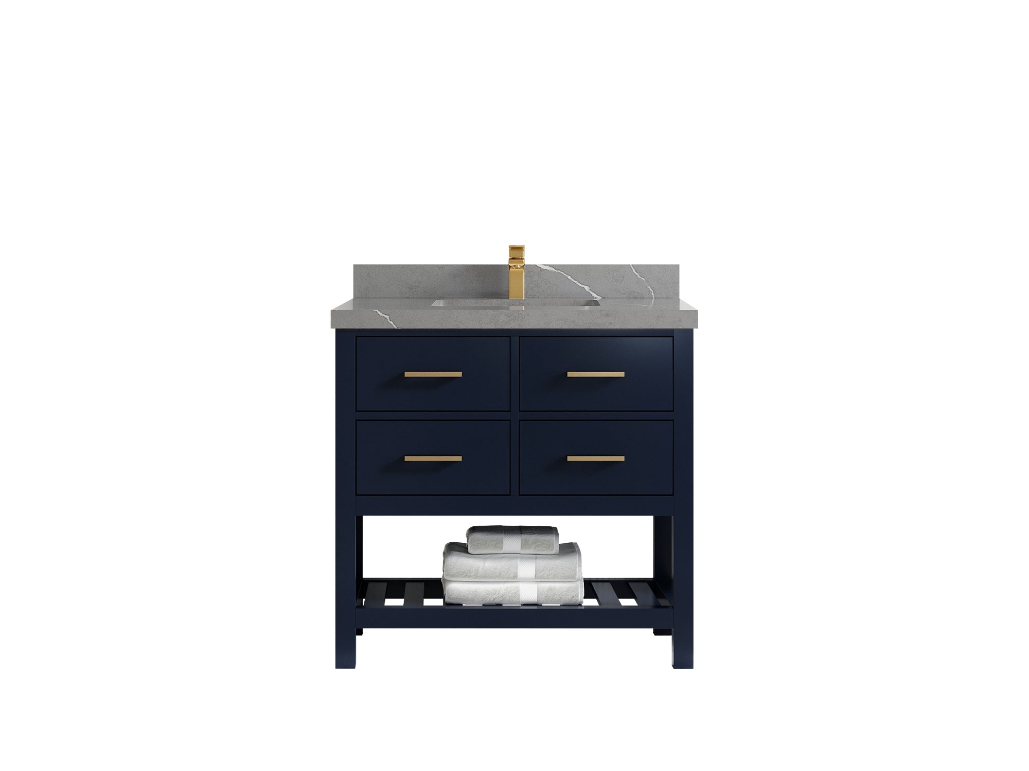 Parker 36 in. W x 22 in. D Single Sink Bathroom Vanity - Willow Bath and Vanity