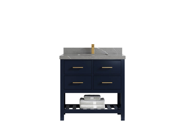 Parker 36 in. W x 22 in. D Single Sink Bathroom Vanity - photo 29