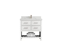 Parker 36 in. W x 22 in. D Single Sink Bathroom Vanity - photo 16