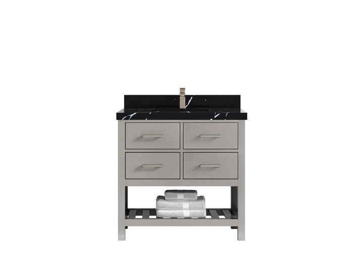 Parker 36 in. W x 22 in. D Single Sink Bathroom Vanity - photo 12