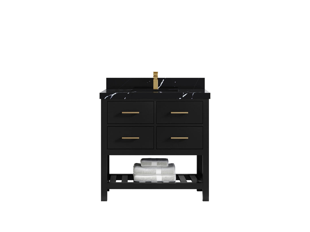 Parker 36 in. W x 22 in. D Single Sink Bathroom Vanity - Willow Bath and Vanity