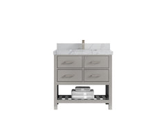 Parker 36 in. W x 22 in. D Single Sink Bathroom Vanity - photo 34