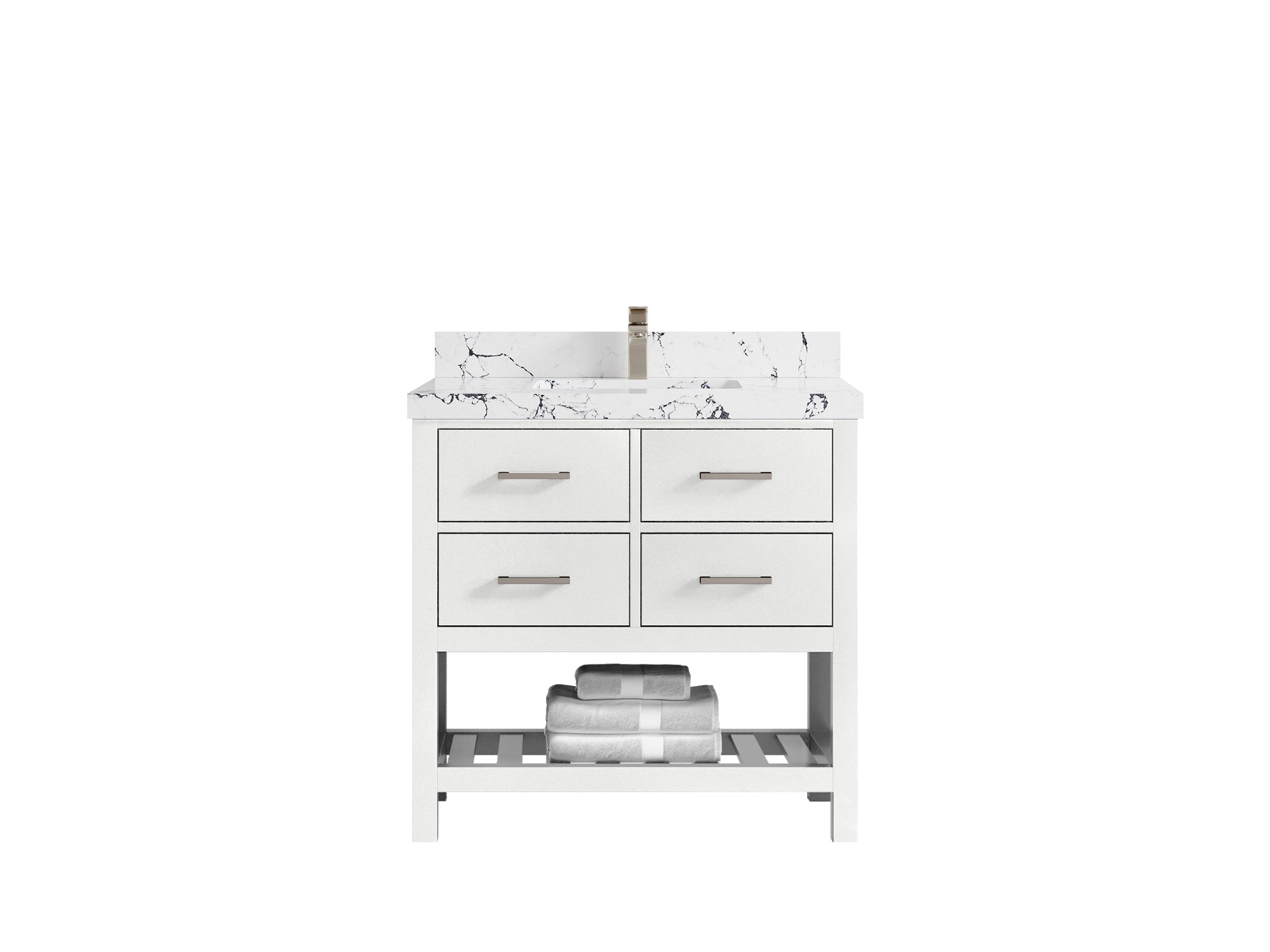 Parker 36 in. W x 22 in. D Single Sink Bathroom Vanity - Willow Bath and Vanity