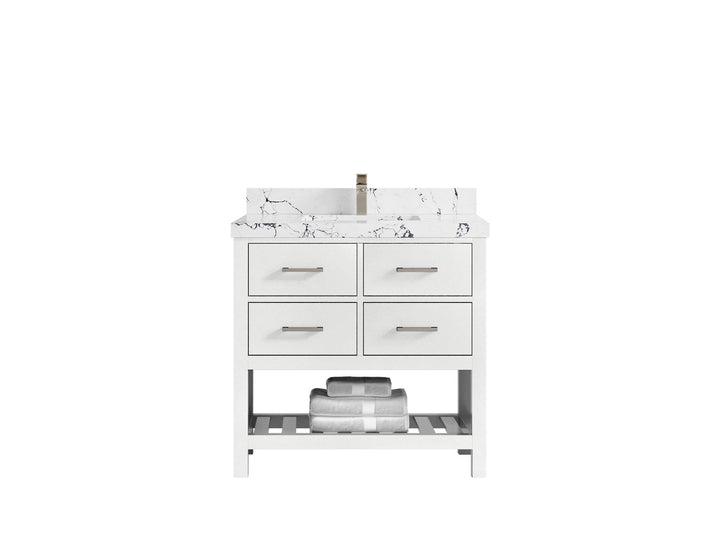 Parker 36 in. W x 22 in. D Single Sink Bathroom Vanity - photo 8