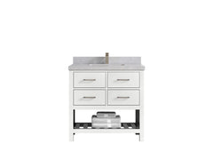 Parker 36 in. W x 22 in. D Single Sink Bathroom Vanity - photo 27