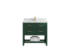 Parker 36 in. W x 22 in. D Single Sink Bathroom Vanity - photo 8