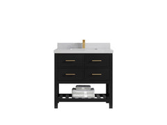 Parker 36 in. W x 22 in. D Single Sink Bathroom Vanity - photo 1